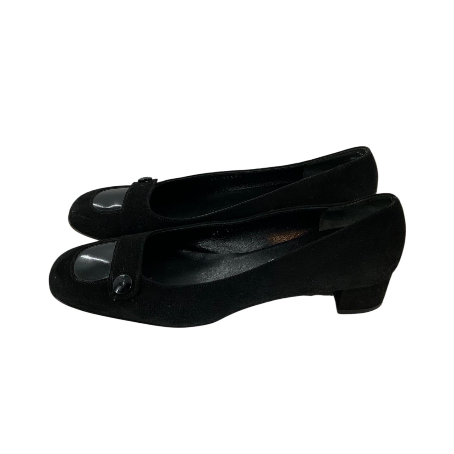 Salvatore Ferragamo Chunky Kitten Heel Flats