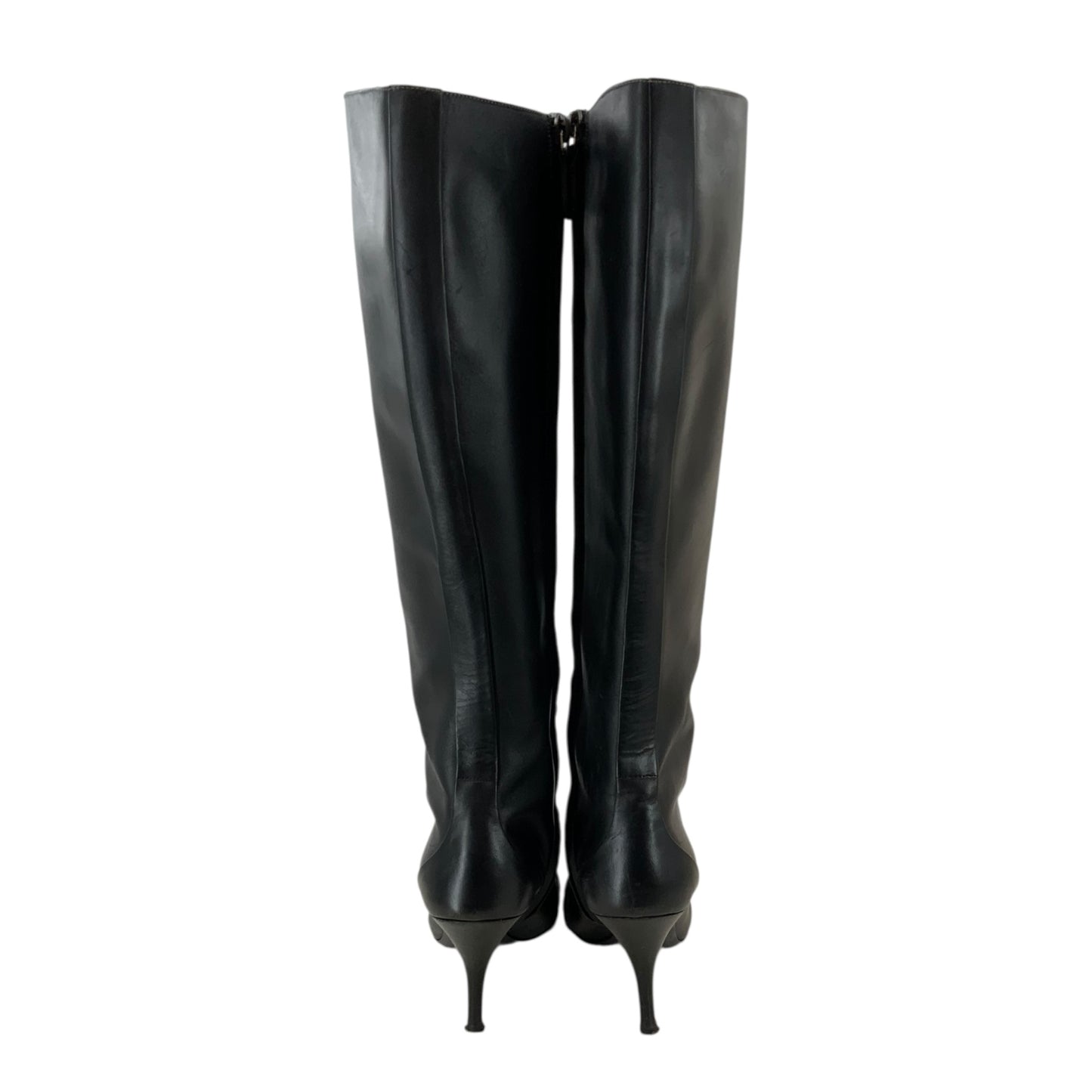 Salvatore Ferragamo Leather Knee High Boots