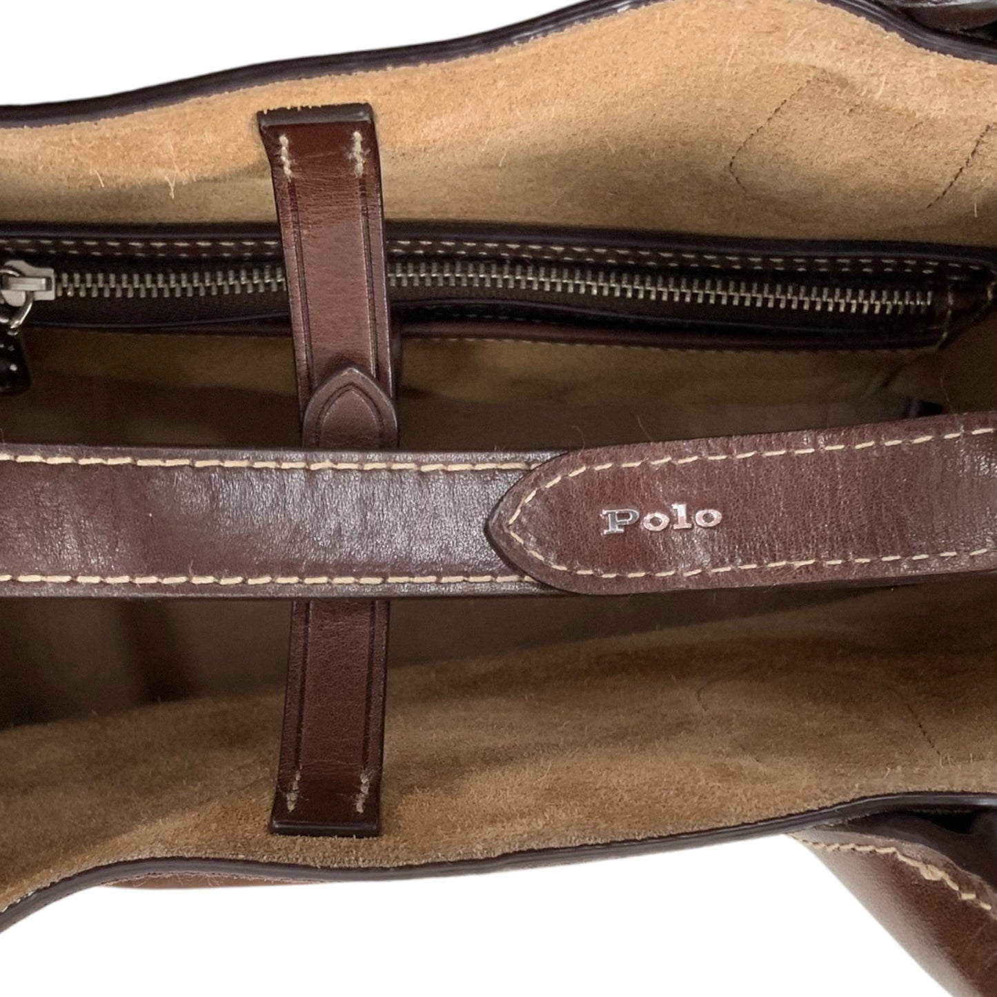 Polo Ralph Lauren Suede Shoulder/Crossbody Bag