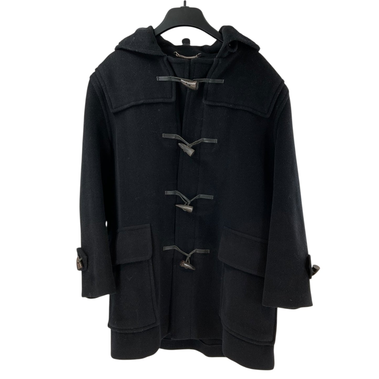 Burberry Black Stadium Coat