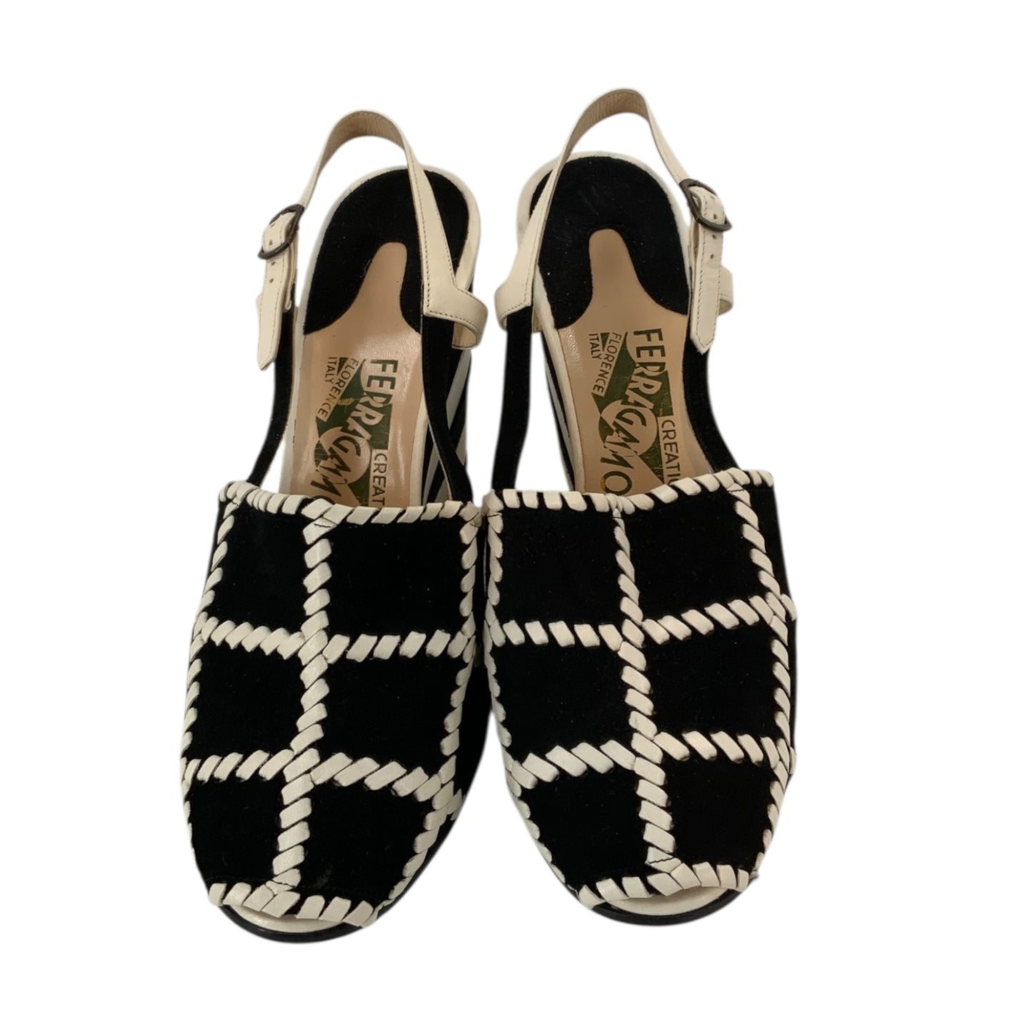 Salvatore Ferragamo Pelle Multicolore Wedges