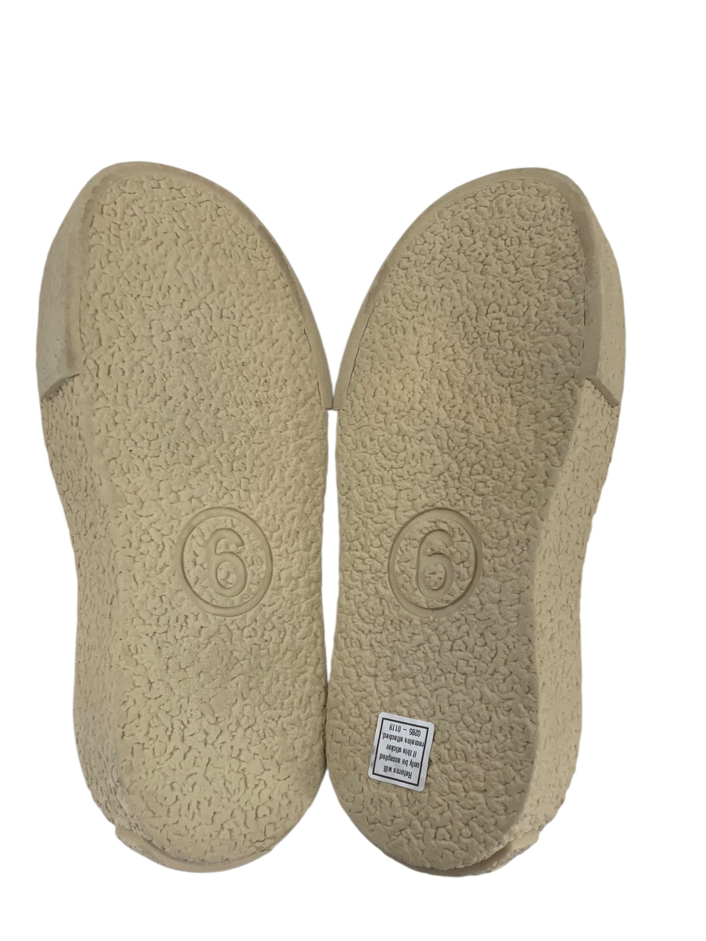 Maison Margiela Ecru Slip-On Platform