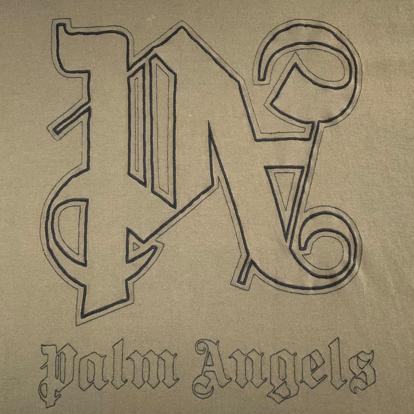 Palm Angels Long Sleeve Logo Shirt
