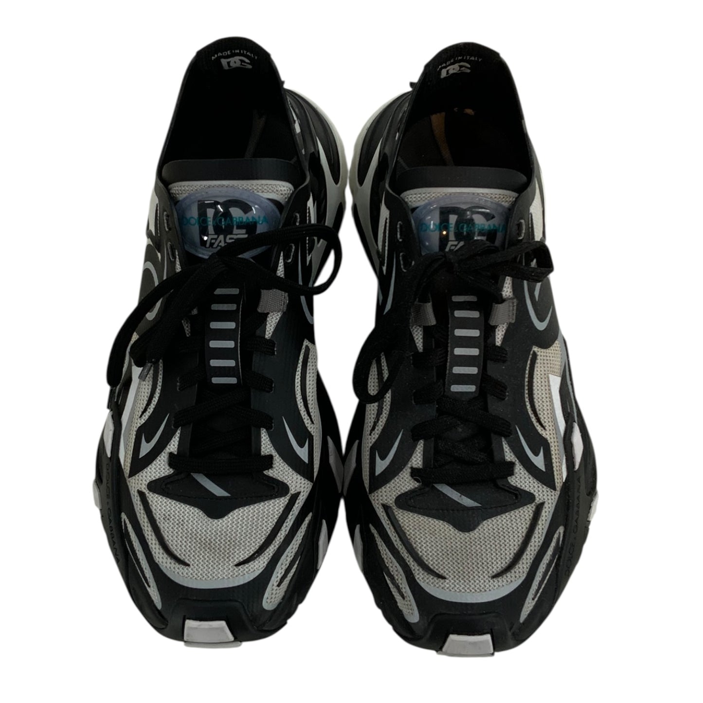 Dolce and Gabbana Fast In Maglina Panelled Sneakers