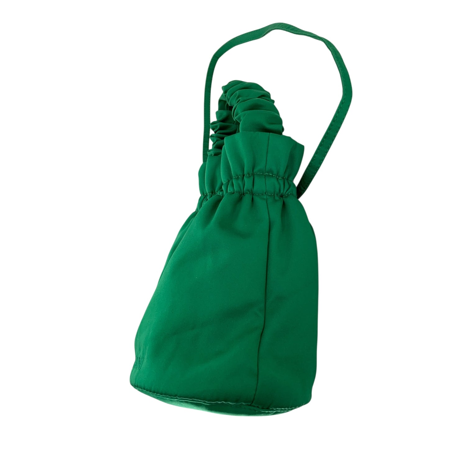 Ganni Green Bucket Bag