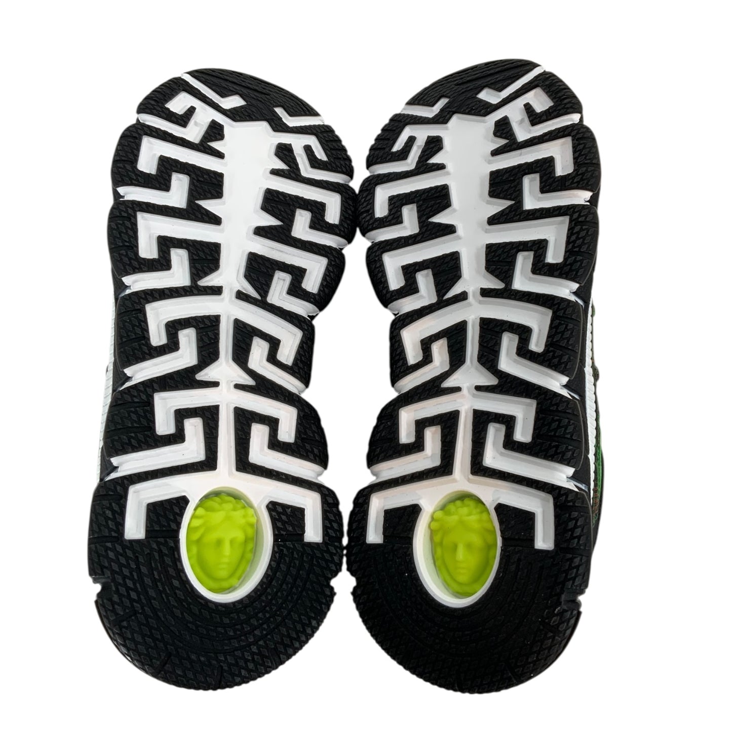 Versace Trigreca Abstract Print Chunky Sneakers