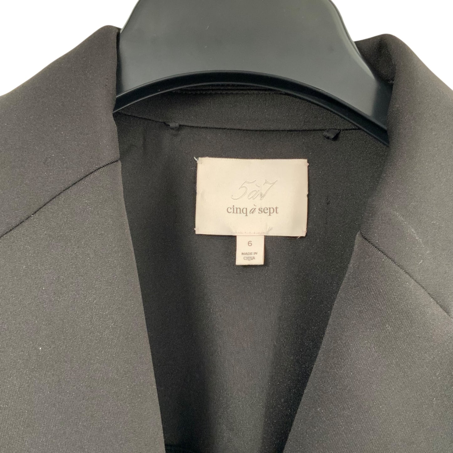 Cinq A Sept Sequin Arm Blazer