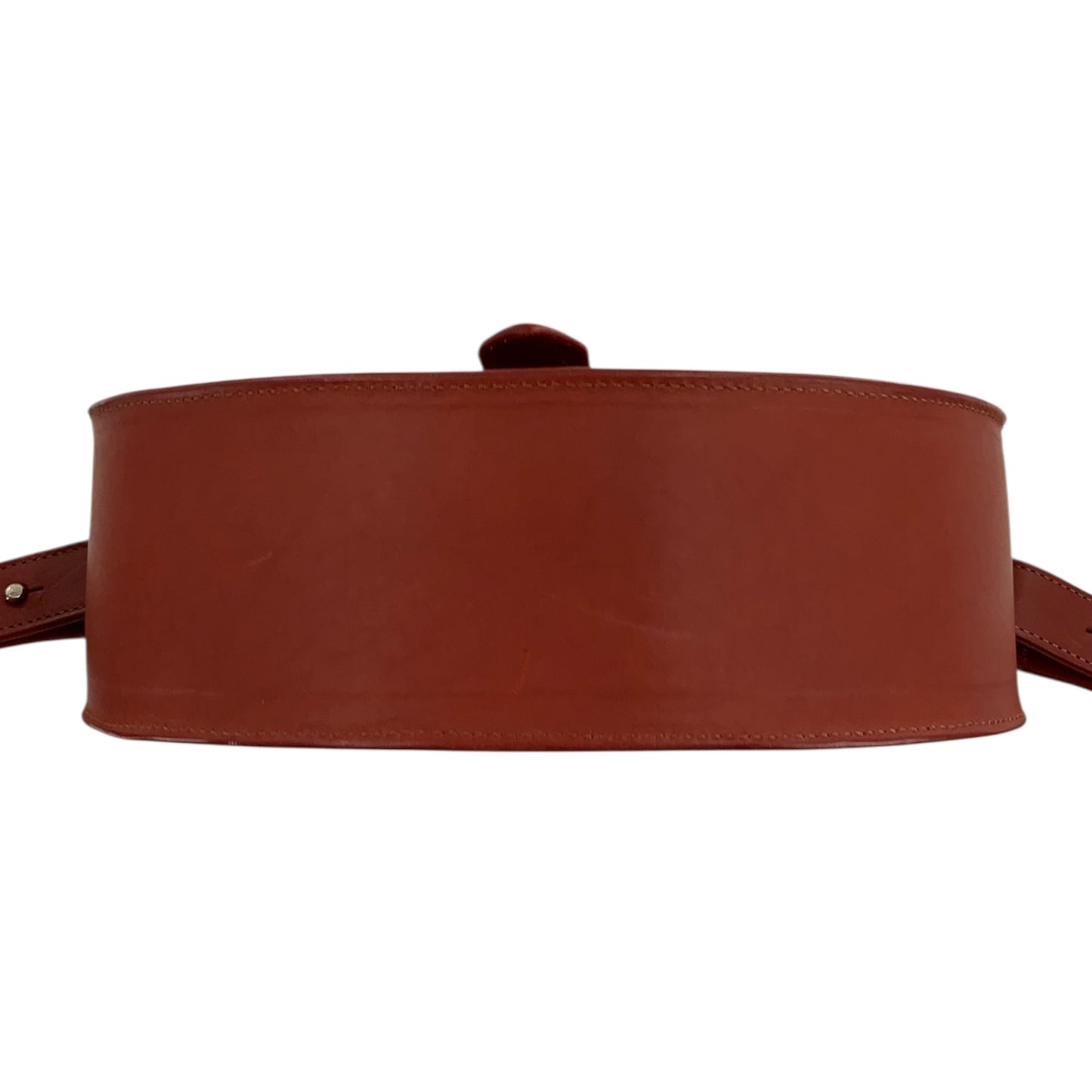 La Maroquinerie Sezane Camel Colored Leather Crossbody