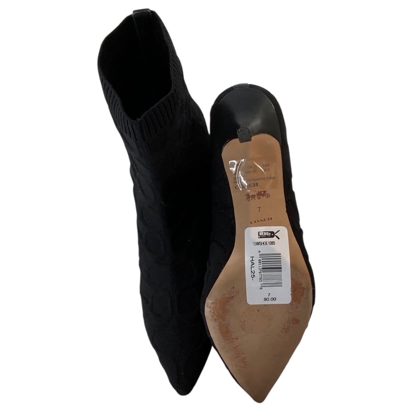 Coach Ankle Boot with Kitten Heel