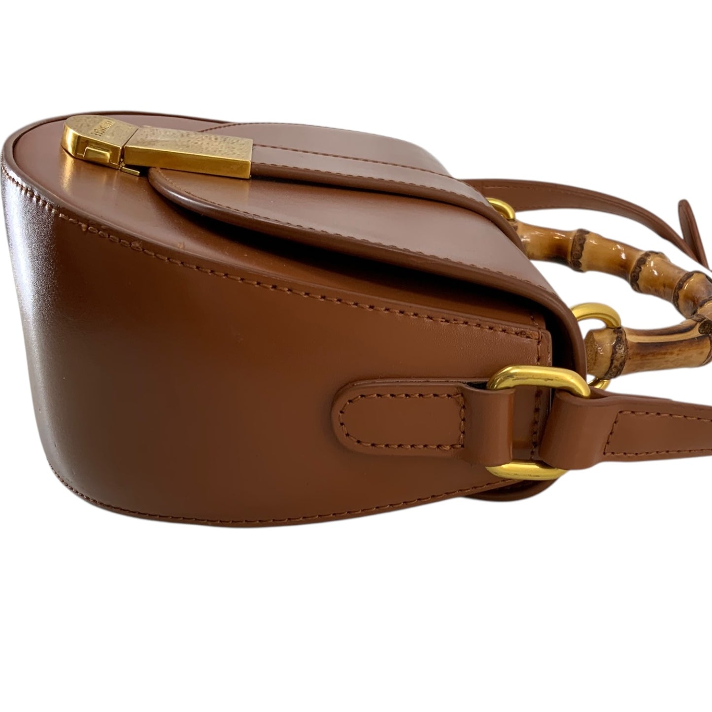 Kassandre Leather Camel Colored Handbag