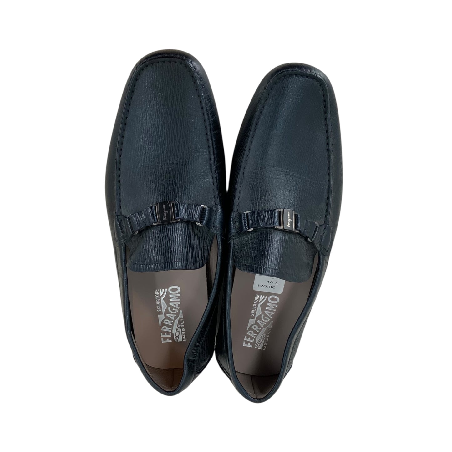 Salvatore Ferragamo Amer Leather Bit Loafer