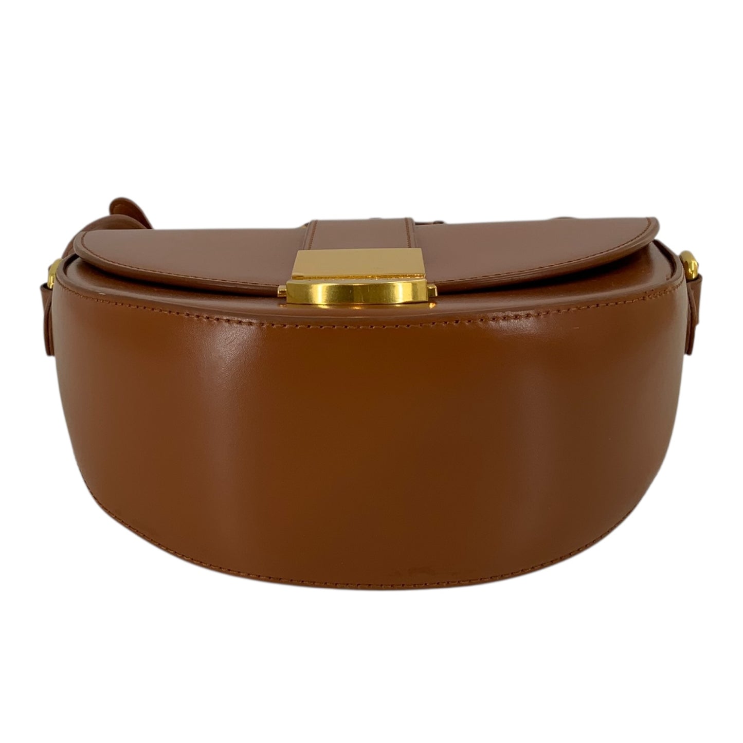 Kassandre Leather Camel Colored Handbag