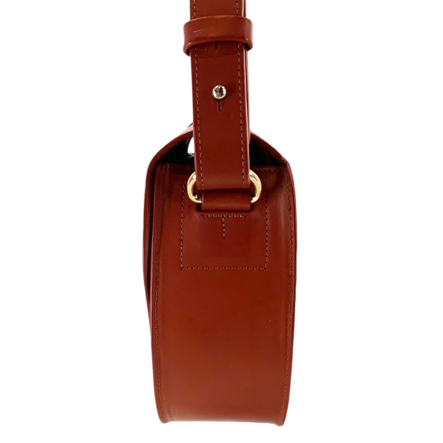 La Maroquinerie Sezane Camel Colored Leather Crossbody
