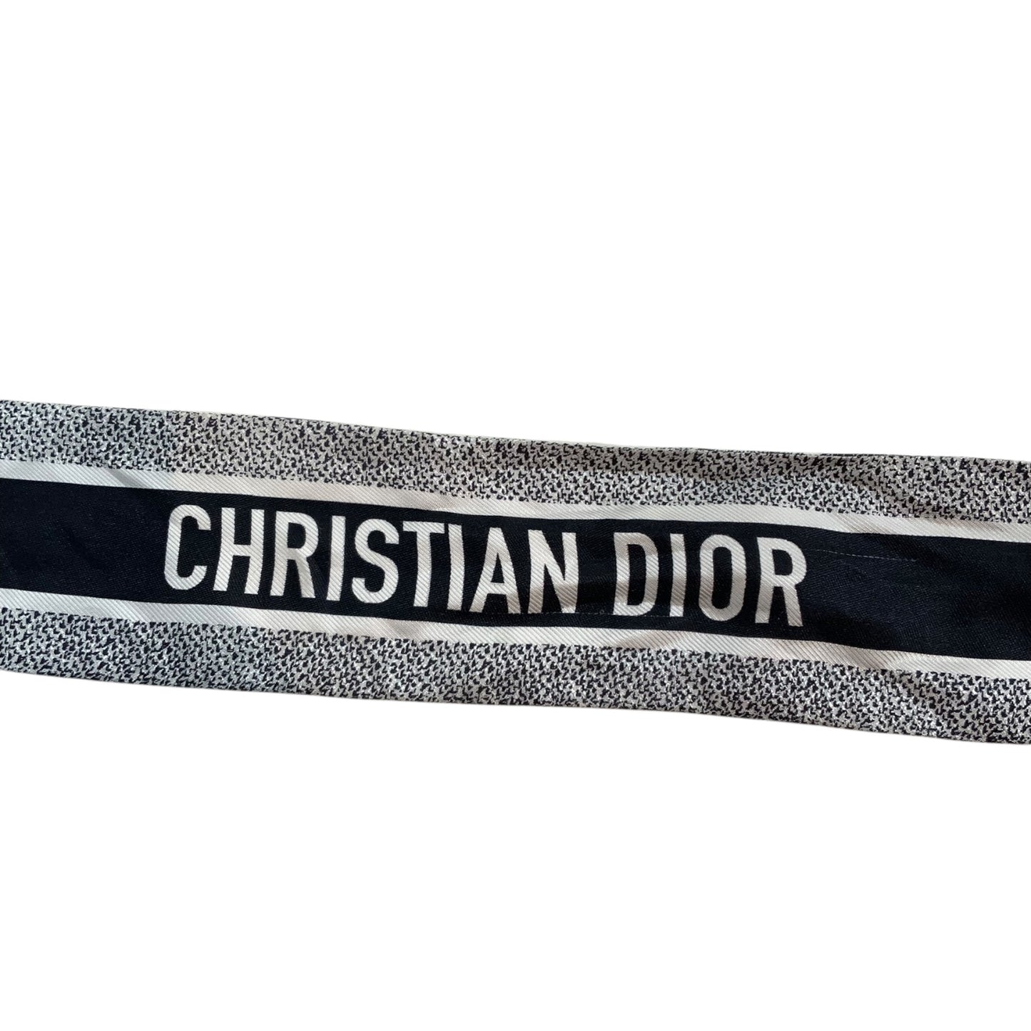 Christan Dior Silk Toile De Jouy Reverse Capri Mitzah Scarf