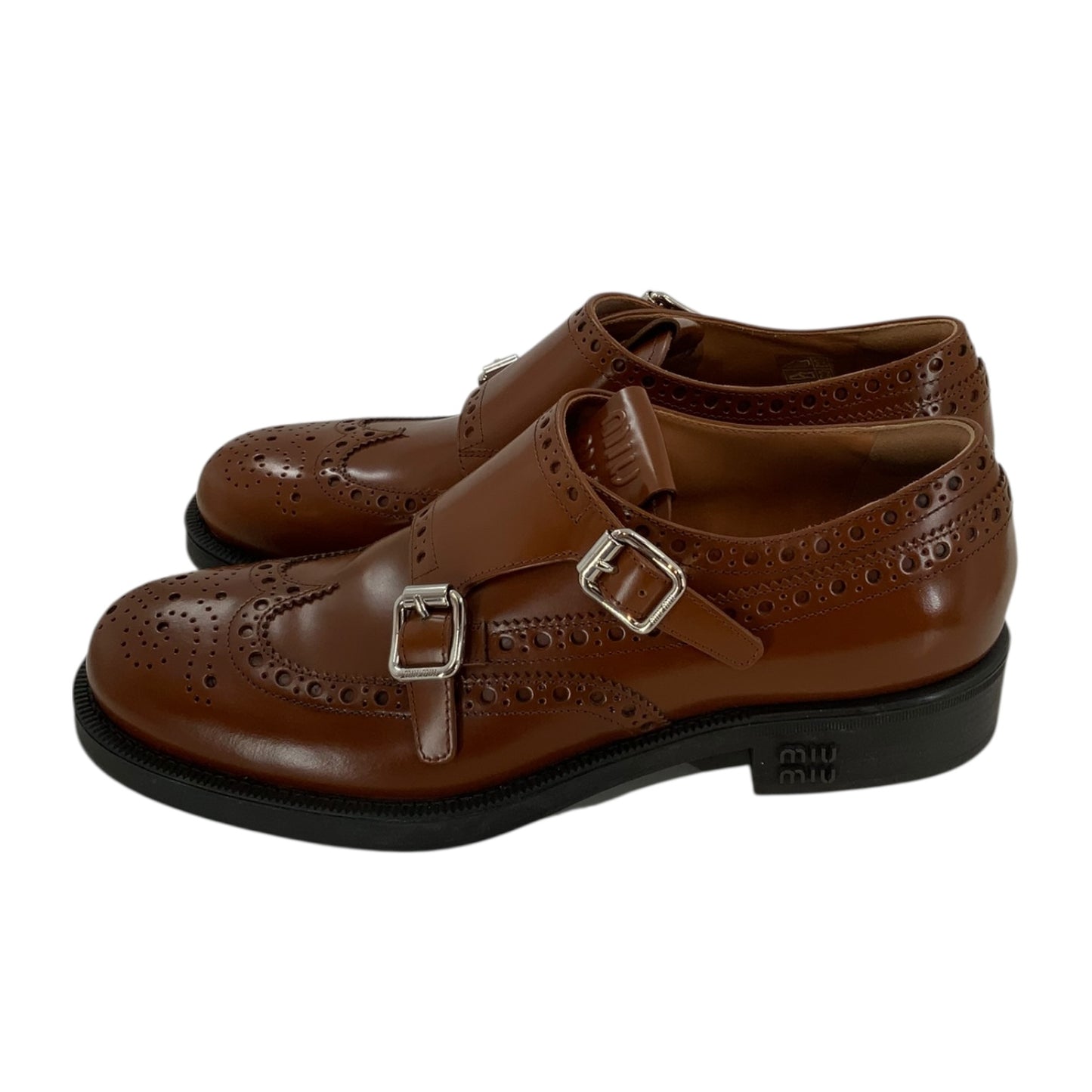 Miu Miu X Church's Leather Brogue Shoes