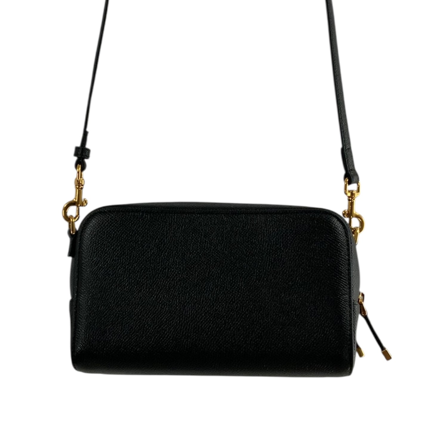 Christian Dior Grained Calfskin Caro Double Pouch Crossbody Bag