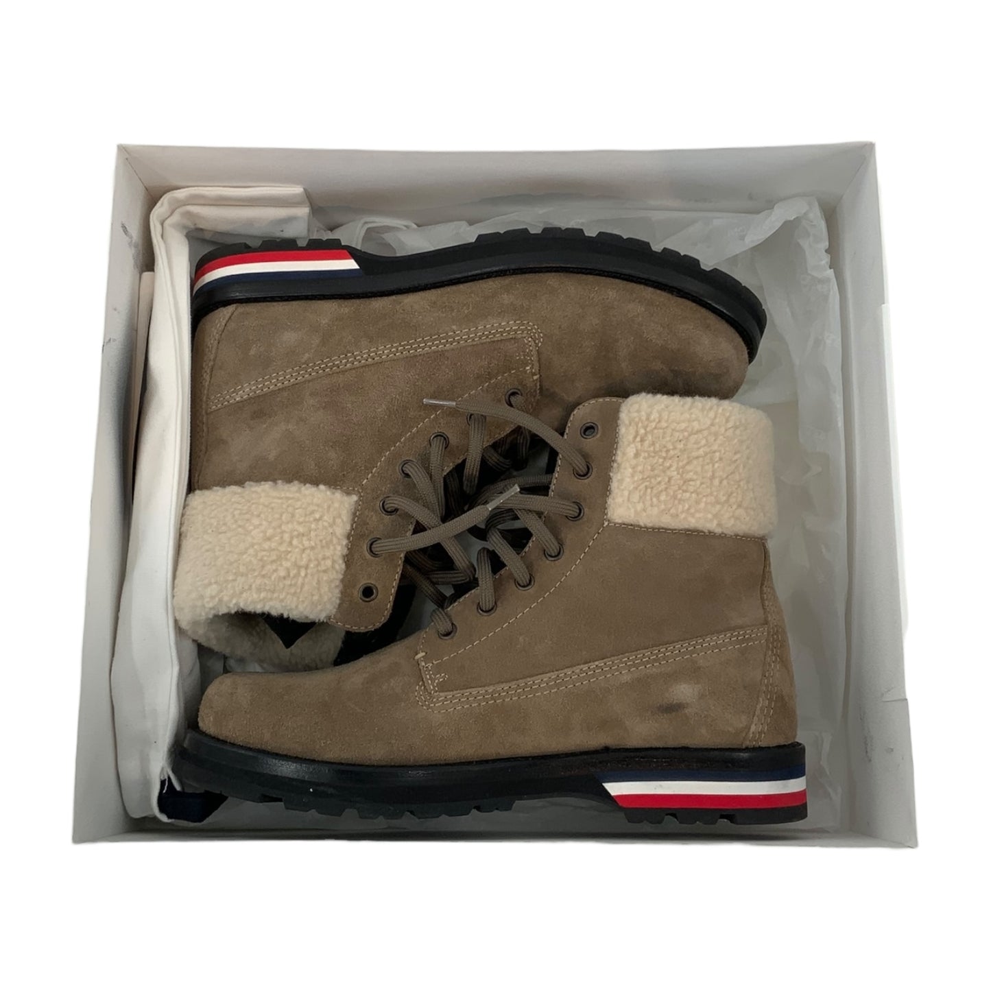 Moncler Vancouver Suede Boots