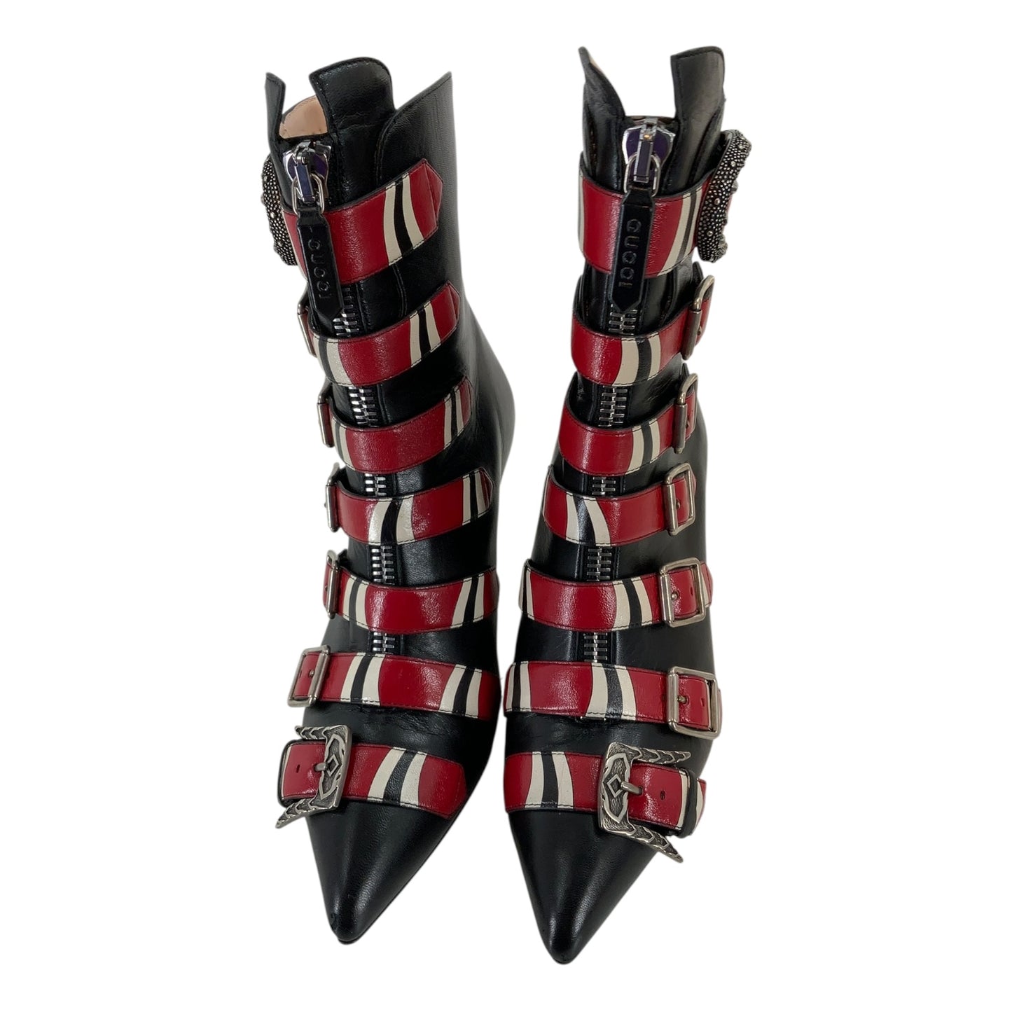 Gucci Susan Snake Booties