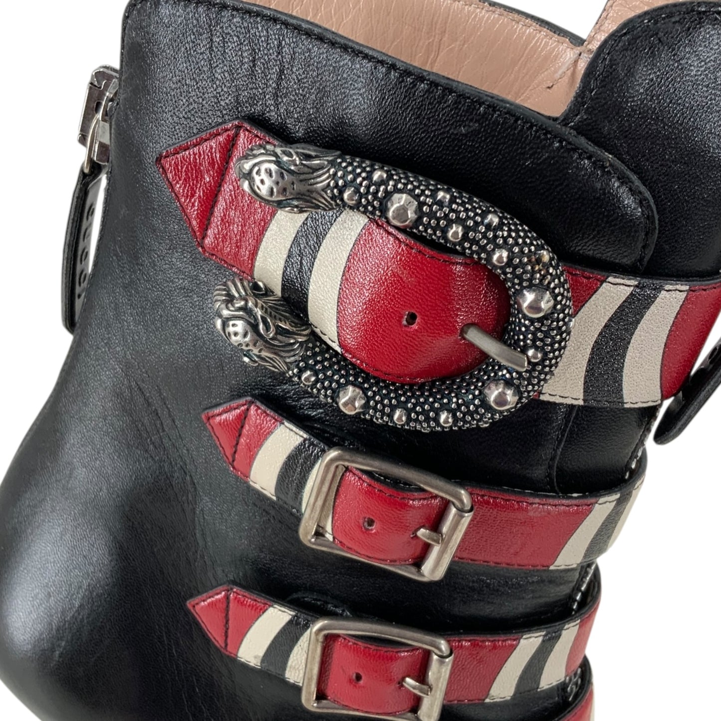 Gucci Susan Snake Booties