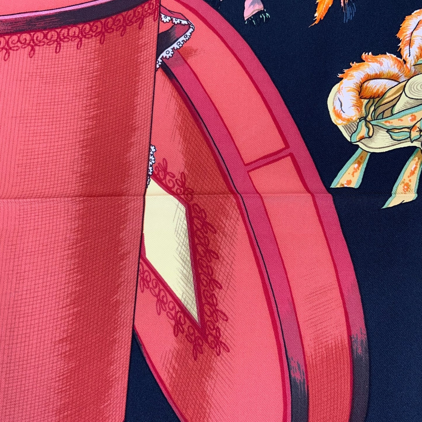 Hermes Paris Modiste Silk Scarf