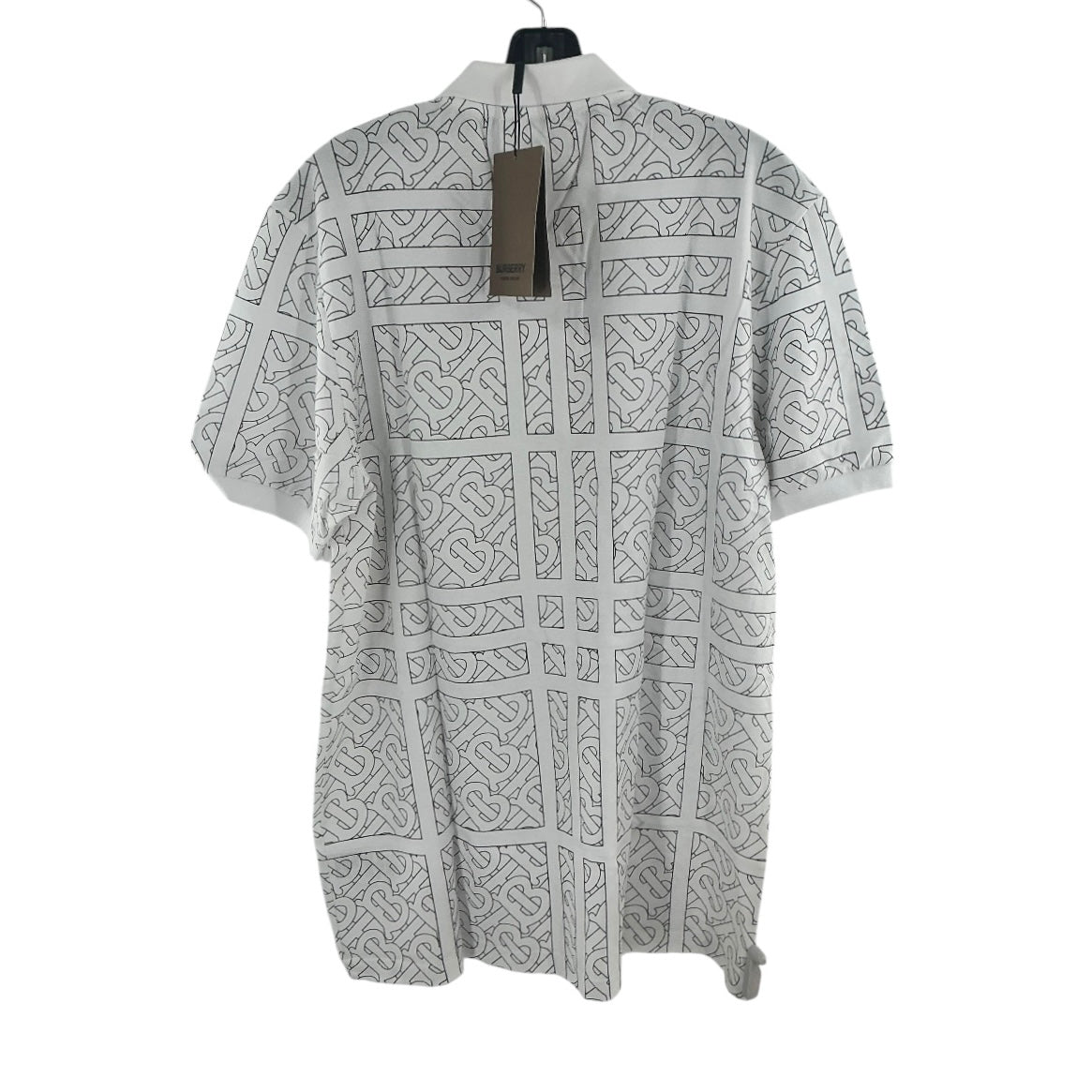 Burberry Men's Monogram Print Polo Shirt