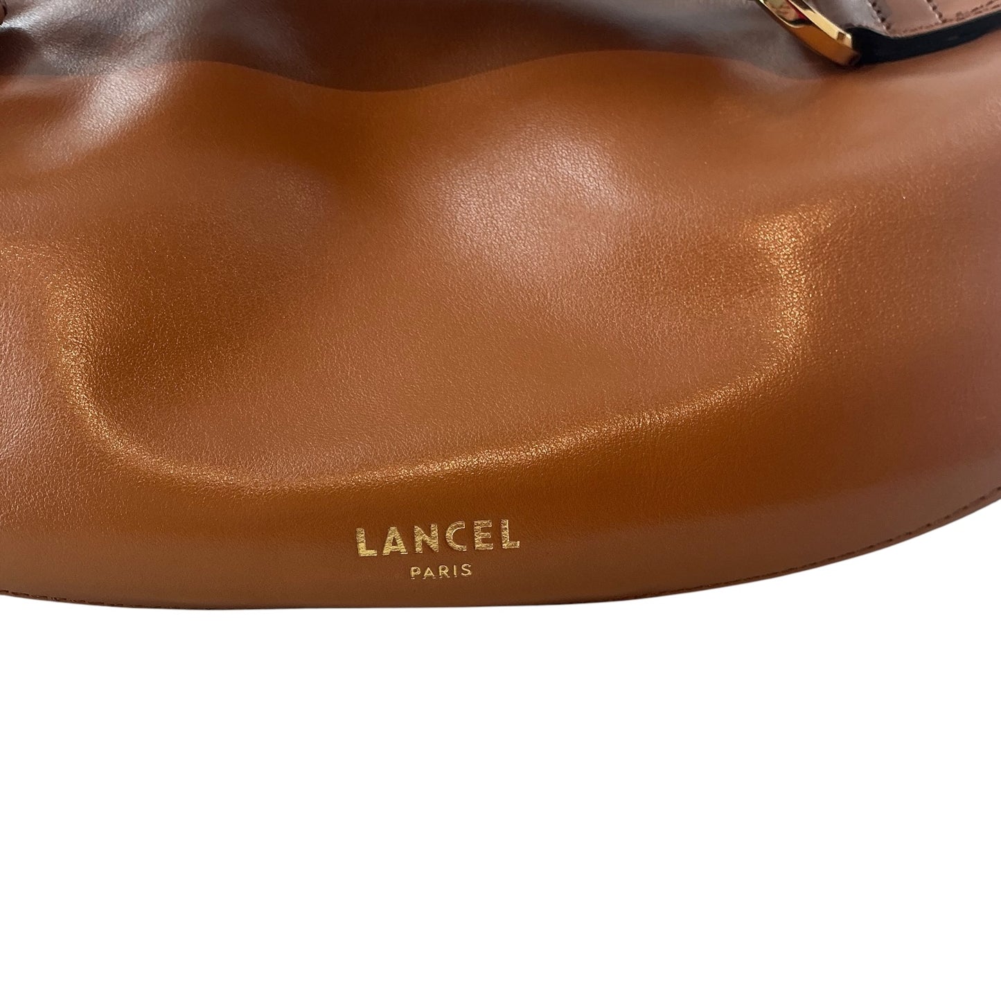 Lancel Origami Leather Belt Bag