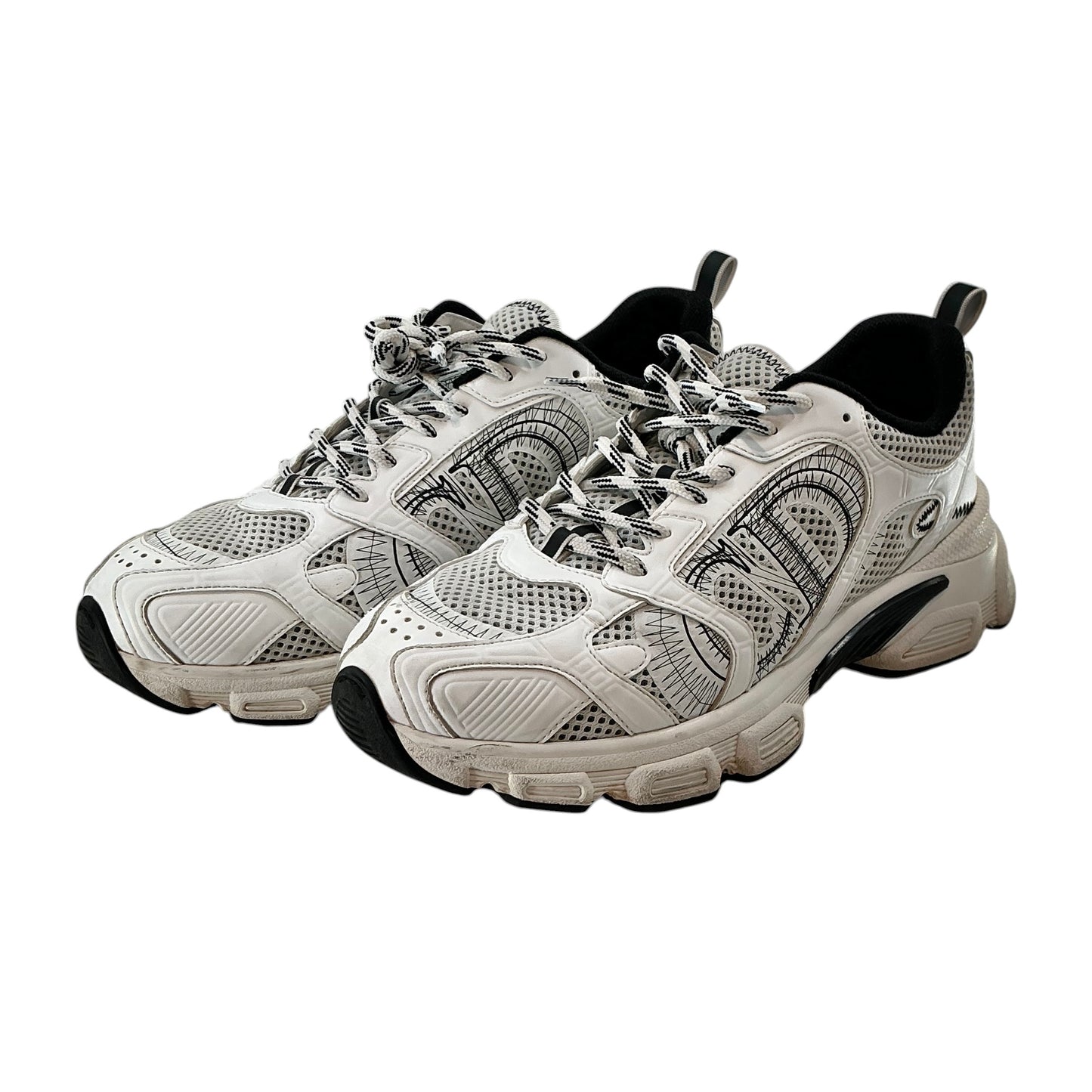 Dior Chrono Sneakers | Mesh with White & Black Panels