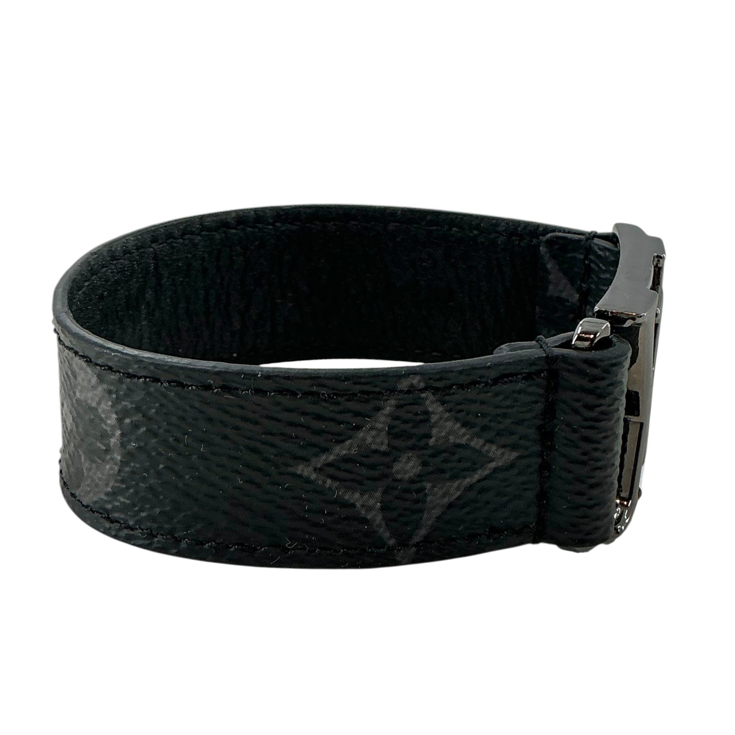 Louis Vuitton Hockenheim Bracelet – Monogram Eclipse Canvas Cuff