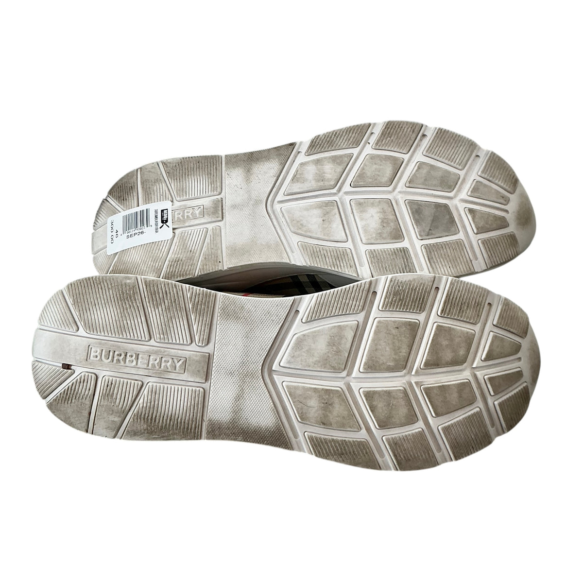 Burberry Regis Vintage Check Low Top Sneakers