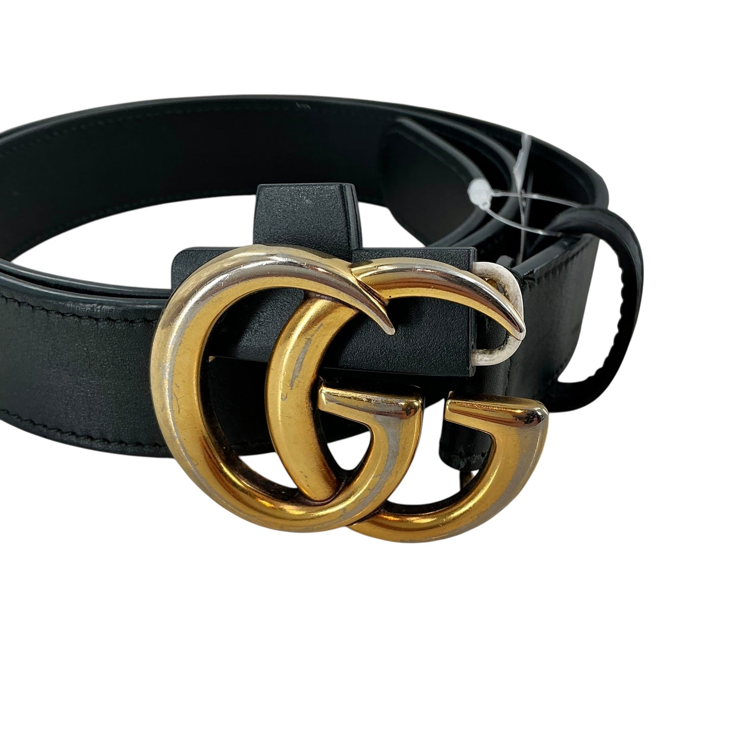 Gucci GG Marmont Wide Leather Belt