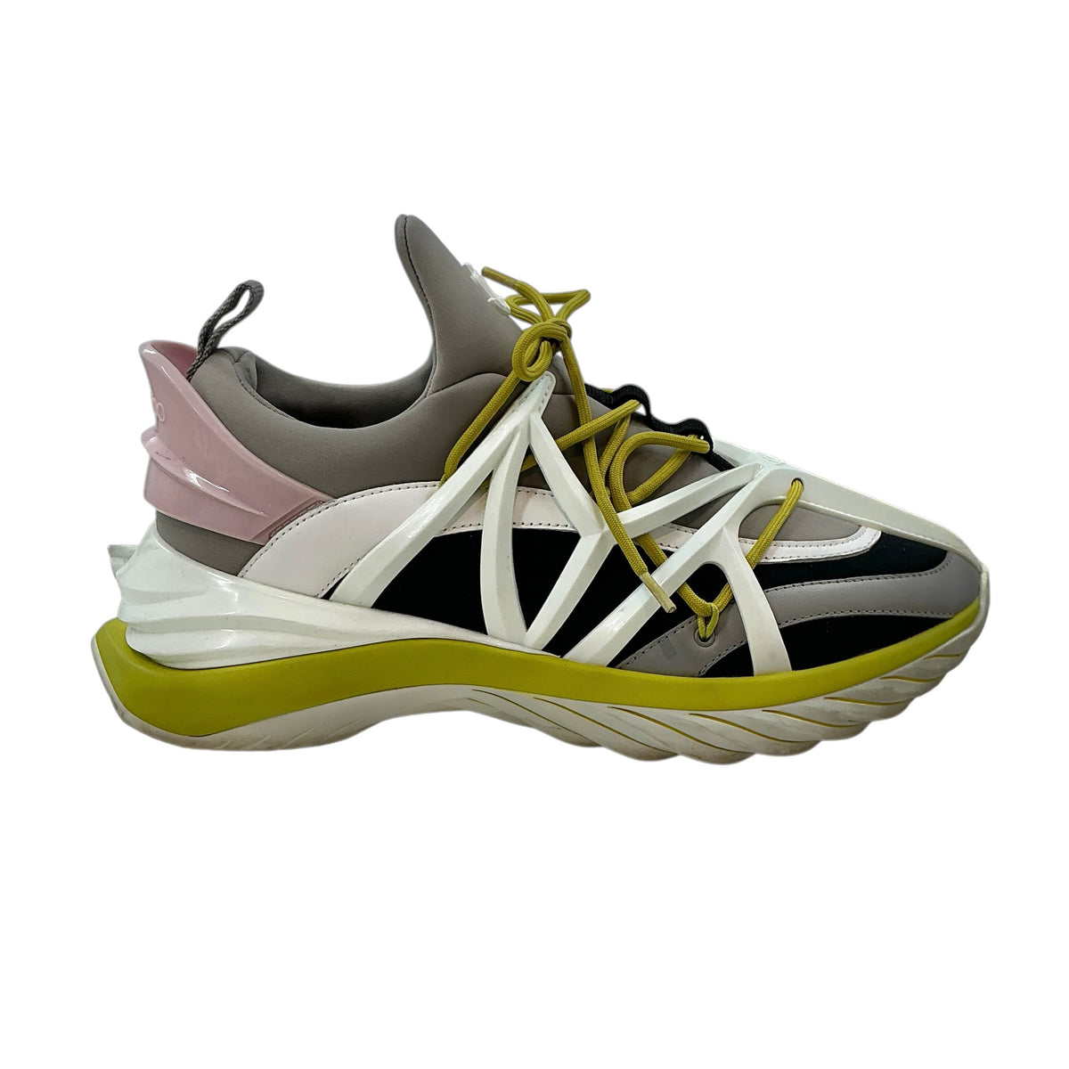 Jimmy Choo Cosmos Cage Runner Sneakers Multi Color