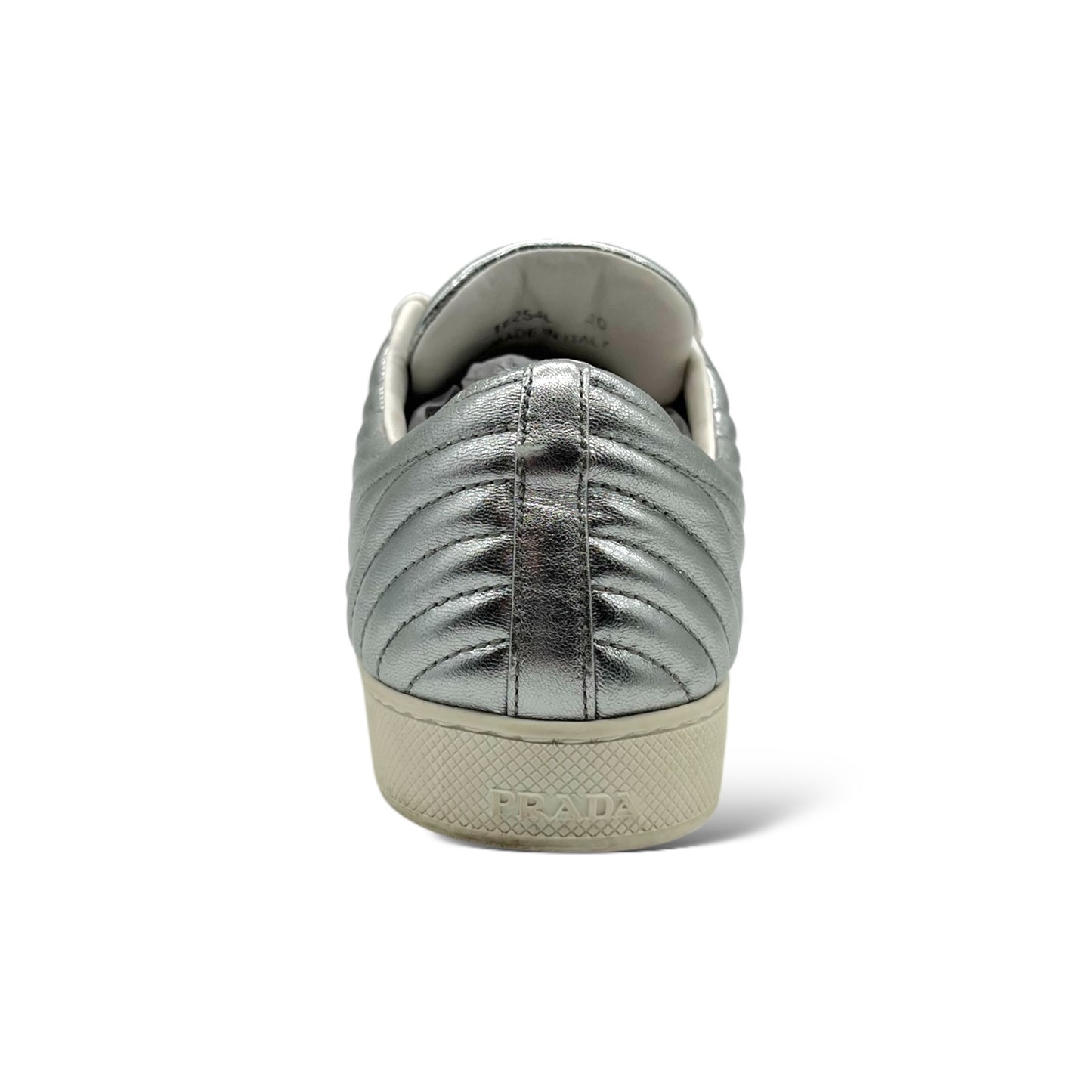 Prada Skateboard Women's Low-Top Chrome Shoes