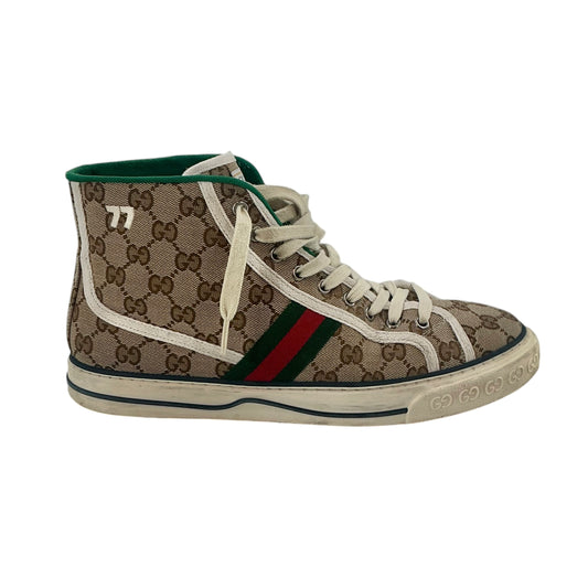 Gucci Tennis 1977 GG Supreme High-Top Sneakers