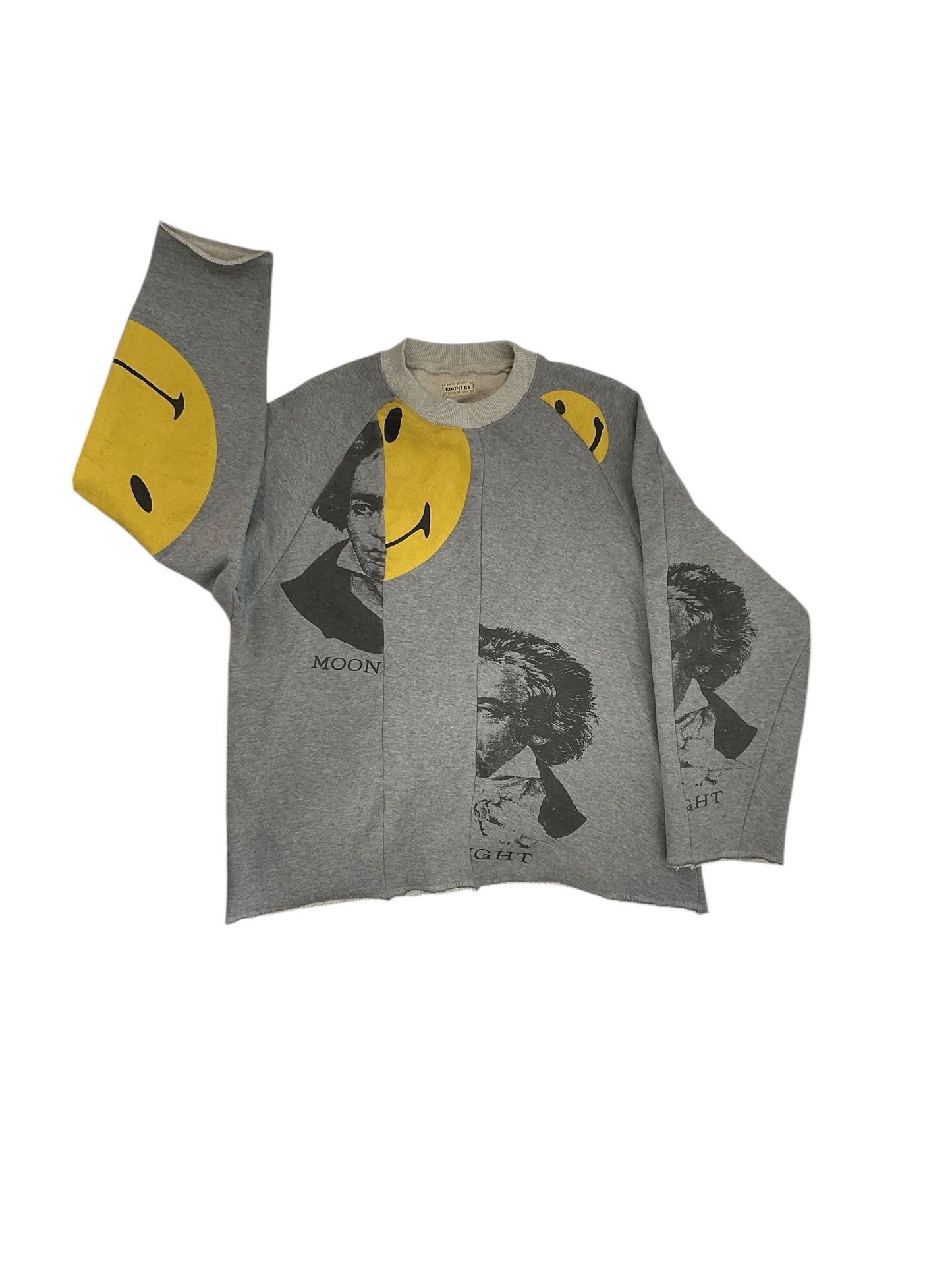 Kapital Kountry Beethoven Remake Smiley Mens Sweatshirt