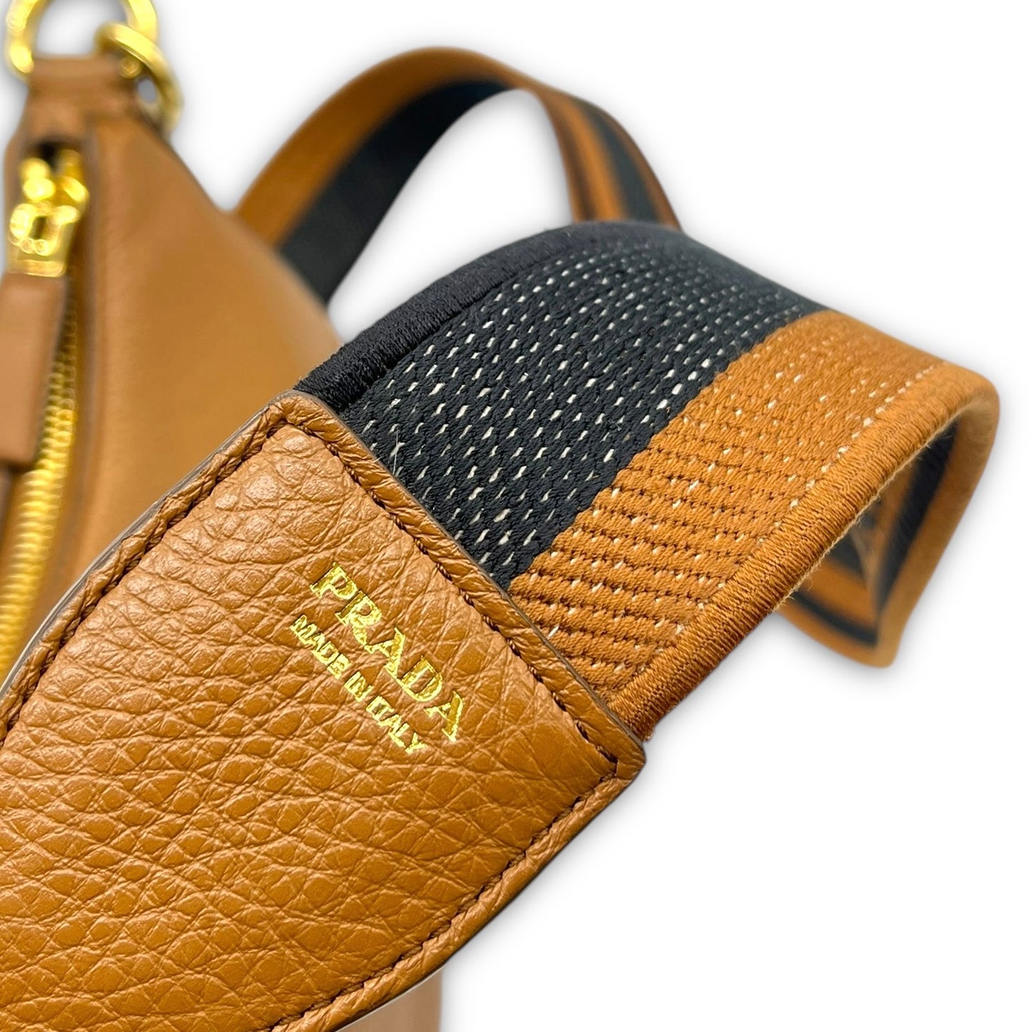 Prada Logo-Lettering Crossbody Bag