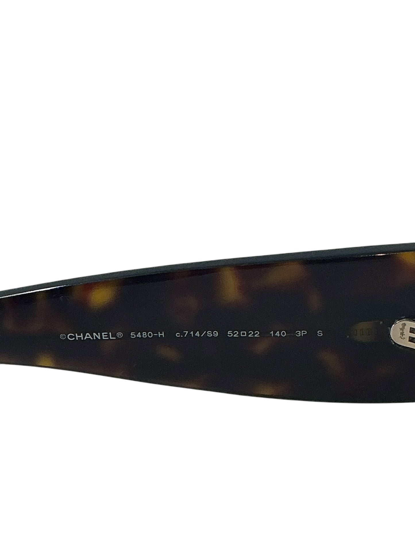 Chanel Rectangle Pearl Polarized Sunglasses