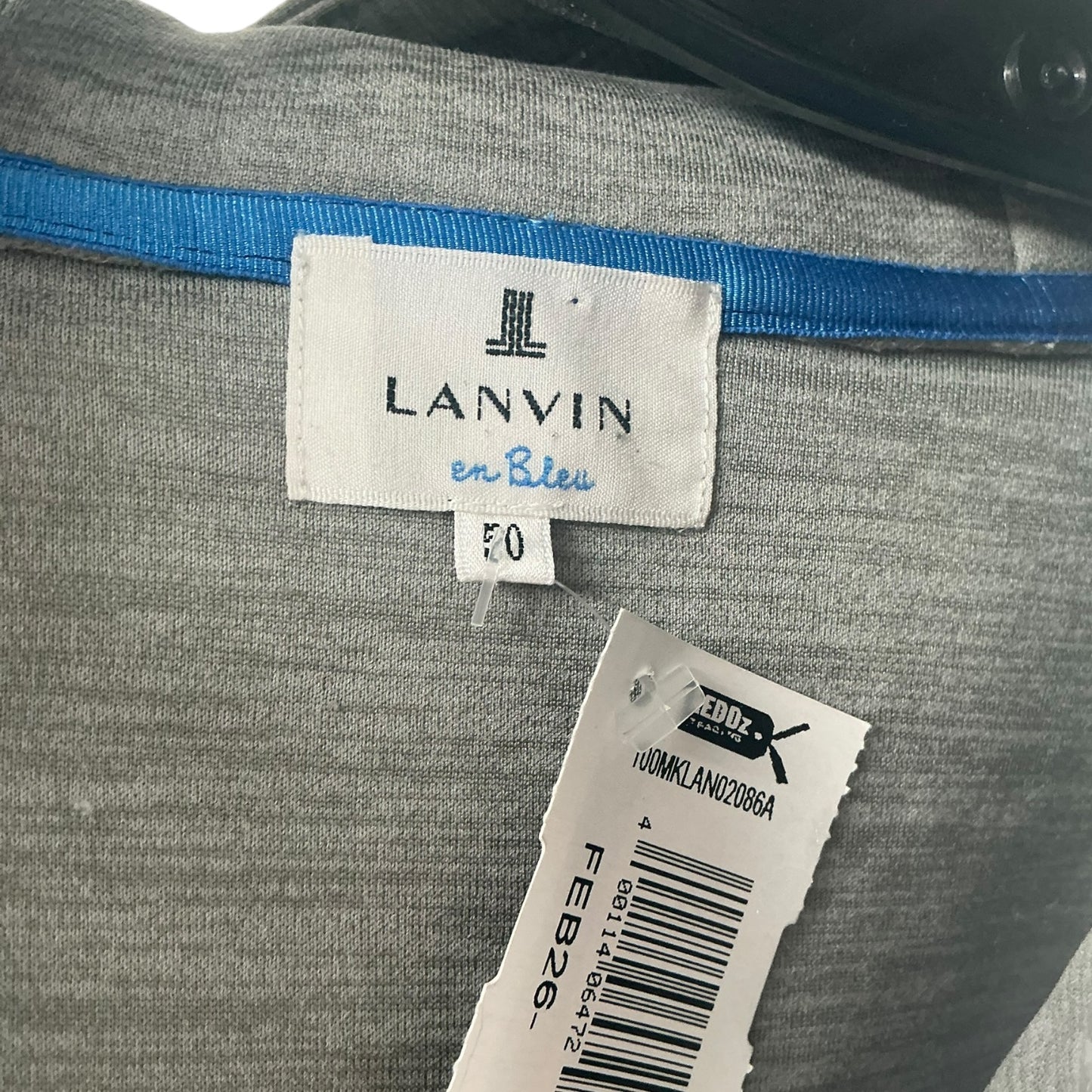 Lanvin Gray Full Zip Hooded Sweatshirt