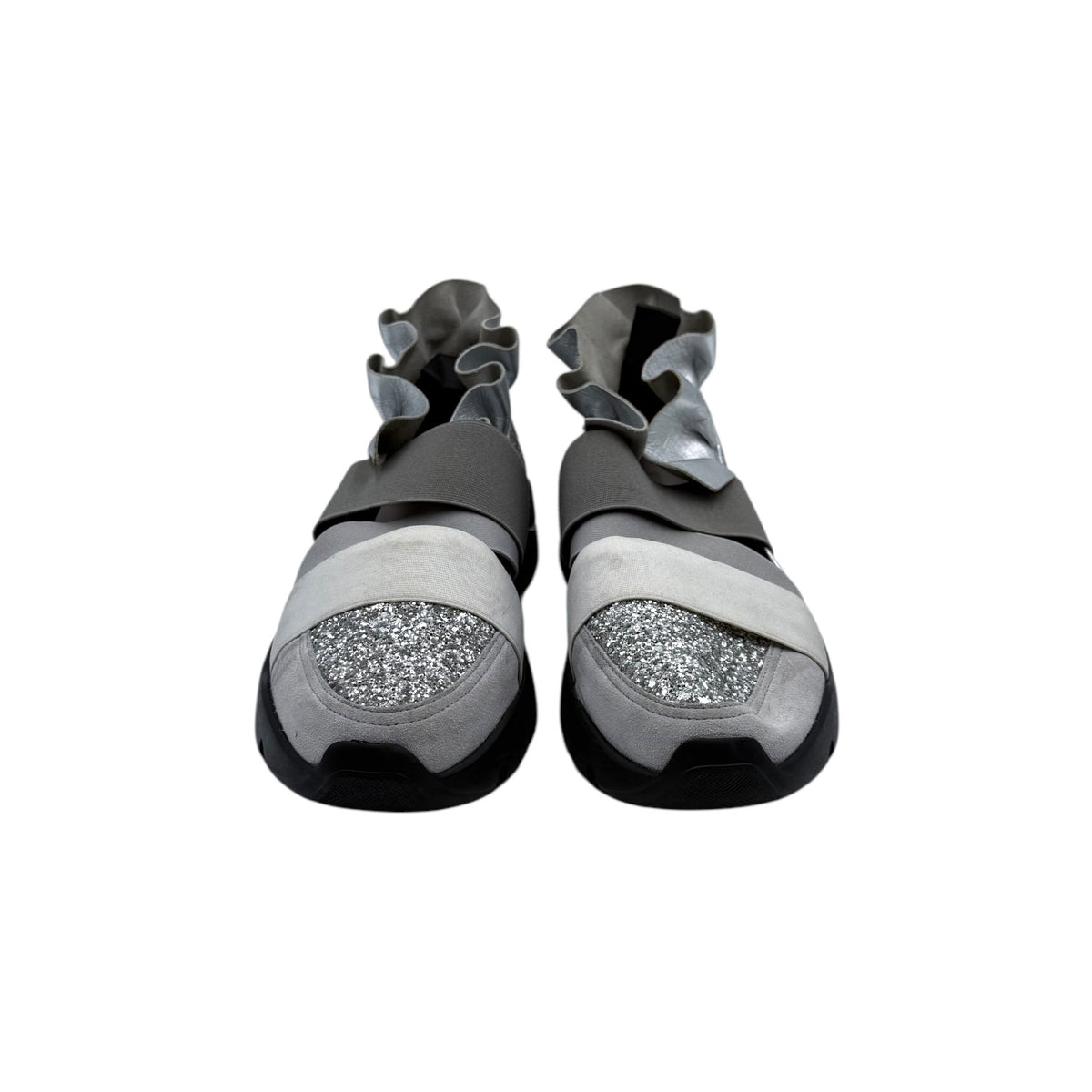 Emilio Pucci City Up Ruffle Sneakers