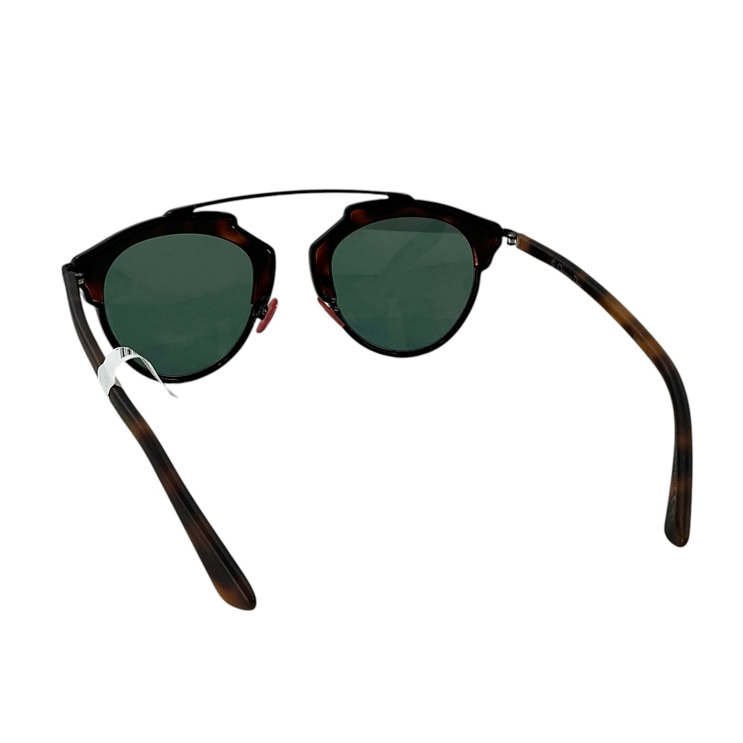 Christian Dior "So Real" Mirrored Tortoise Sunglasses