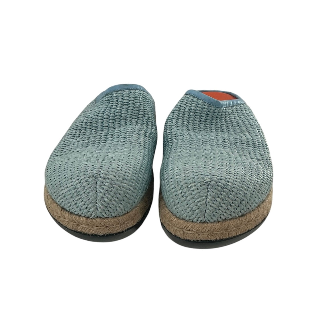 Marni Woven Raffia Sabot Mules