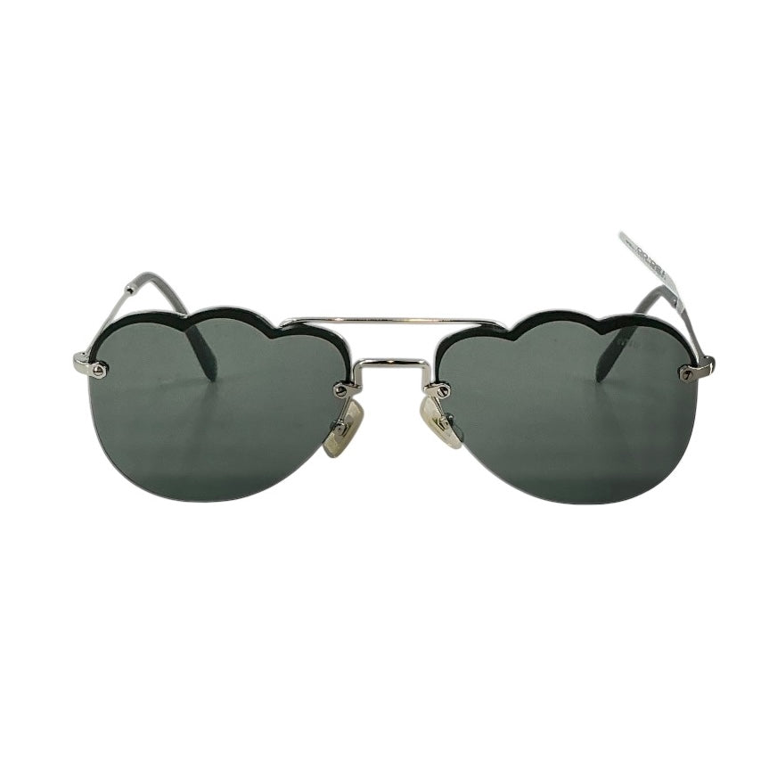 Miu Miu Noir "Cloud" Irregular Aviator Sunglasses - SMU56U