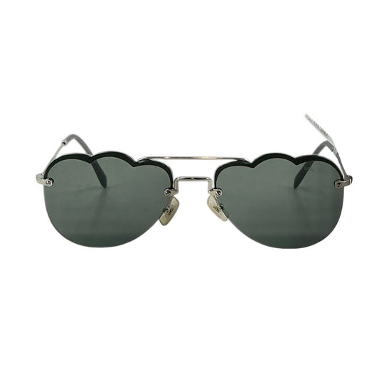 Miu Miu Noir "Cloud" Irregular Aviator Sunglasses - SMU56U