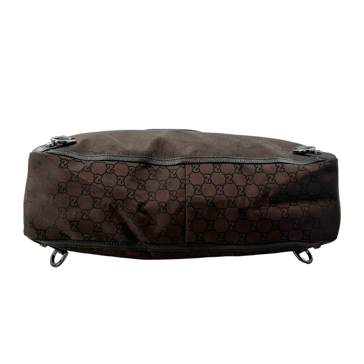 Gucci Abbey D-Ring Large Tote Bag – Dark Brown GG Monogram Canvas & Leather