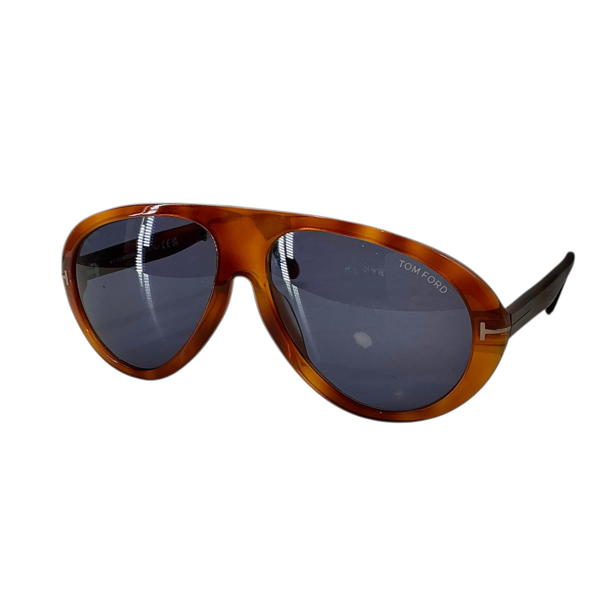 TOM FORD Camillo-02 Aviator Sunglasses Havana Tortoiseshell
