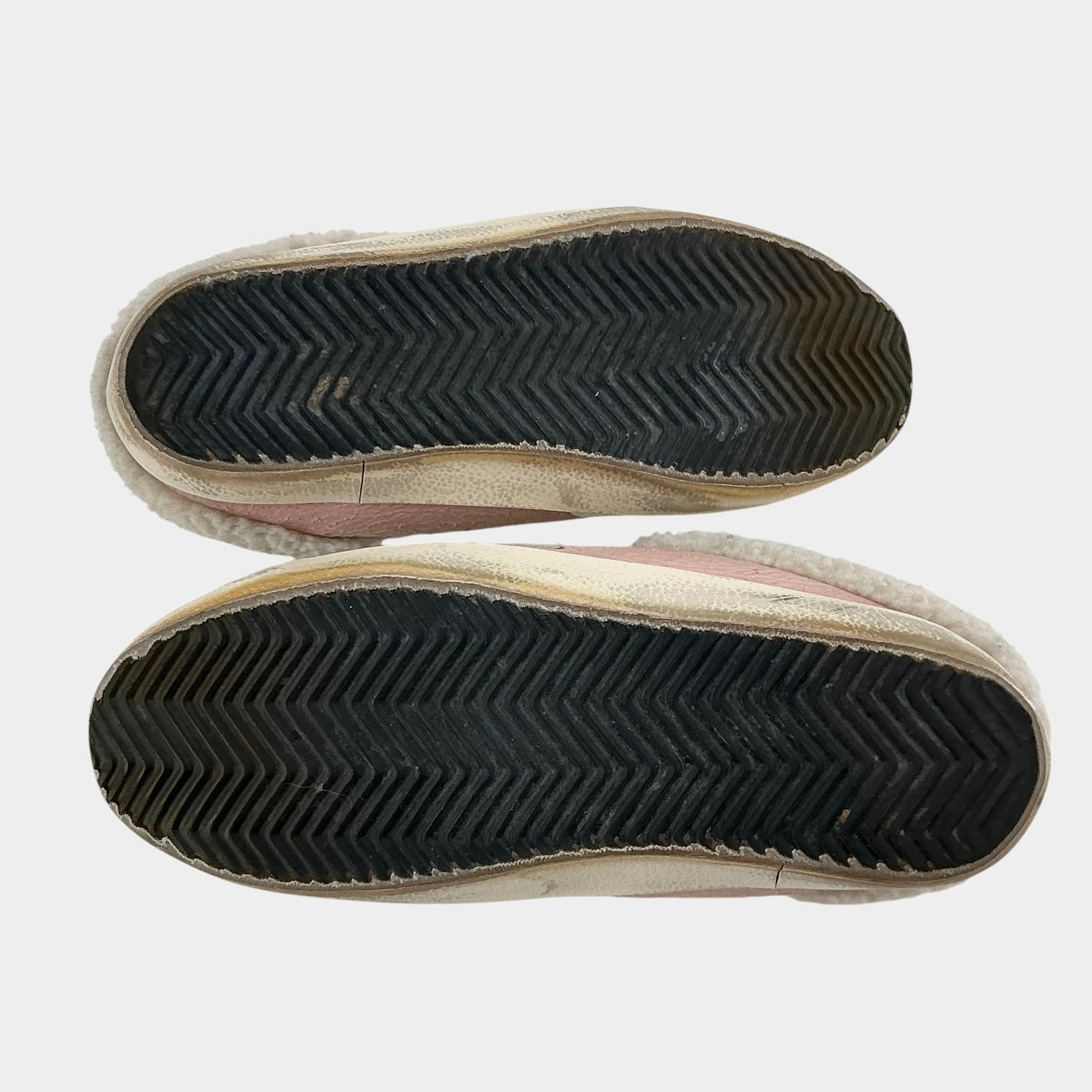 Golden Goose Super-Star Sabot Glitter Pink Sneakers