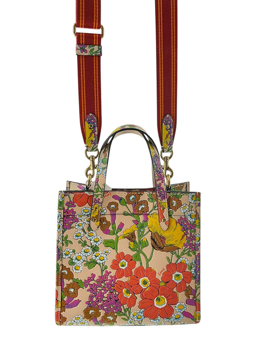 Coach Floral Print Field Tote 22