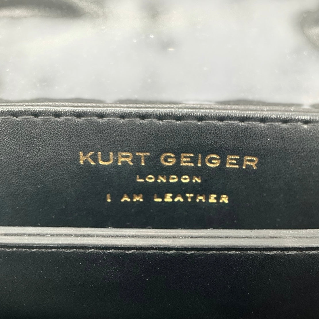 Kurt Geiger London Large Soho Leather & Calf Hair Shoulder Bag