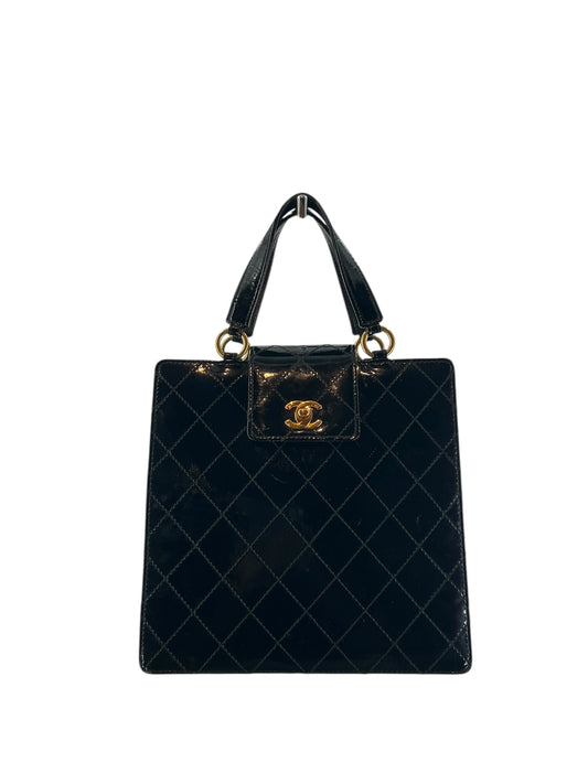 Chanel Vintage Matrasse Coco Mark Handbag