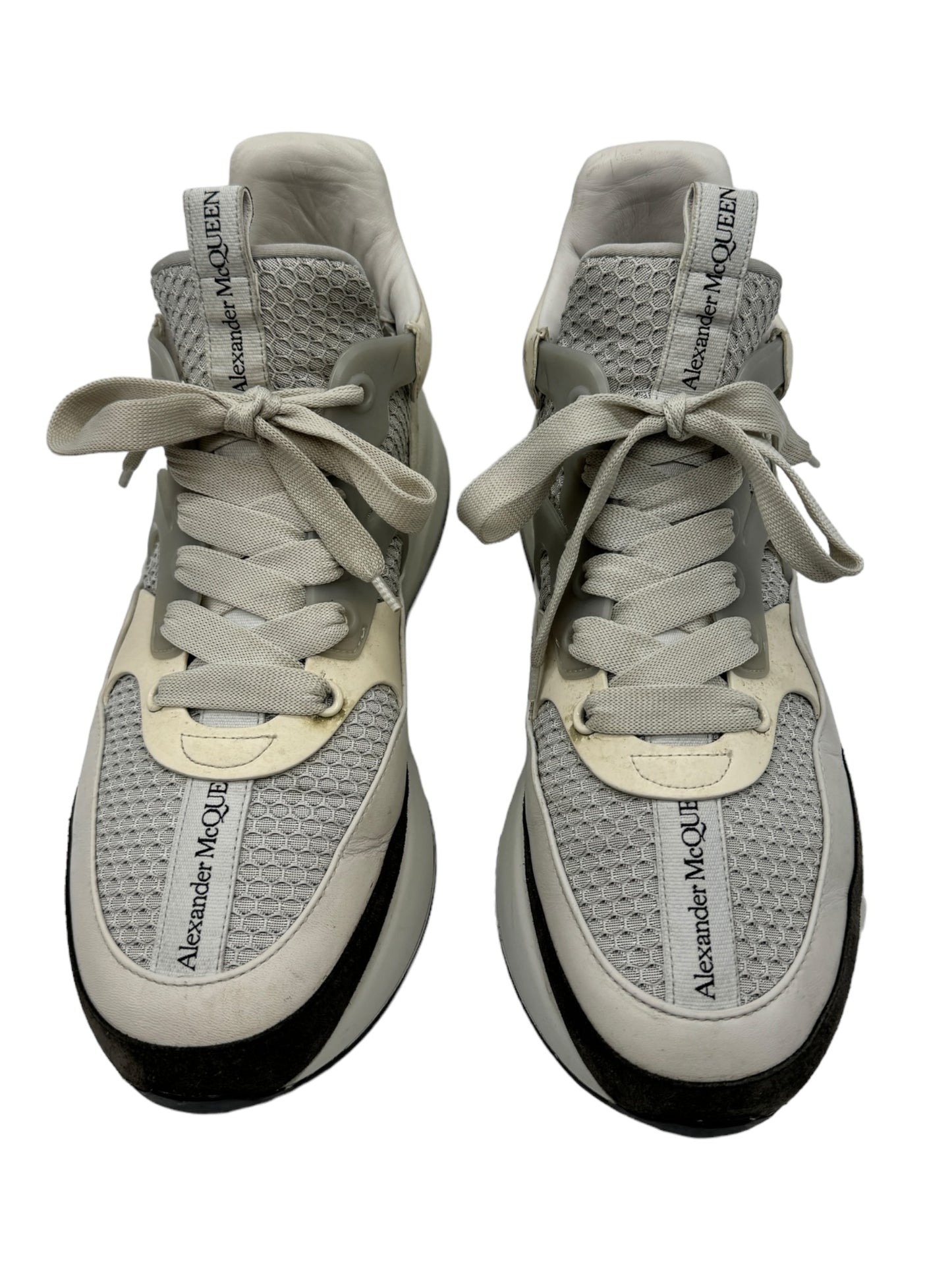 Alexander McQueen Men’s Panelled Lace up Sneakers