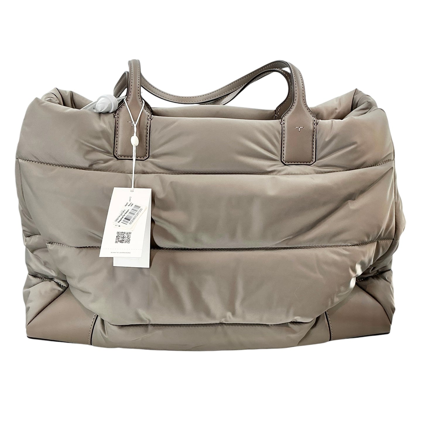 Tory Burch Ella Puffer Tote Bag - Gray Heron